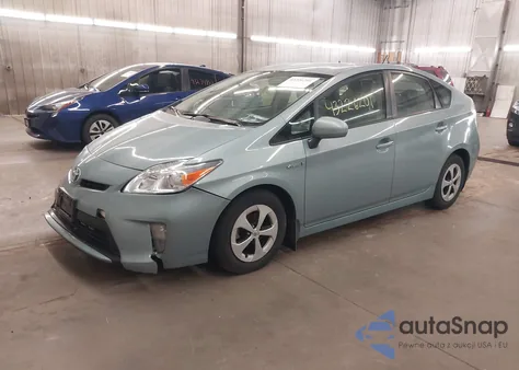 2014 Toyota Prius Two из США, поврежденный, VIN JTDKN3DUXE1764030